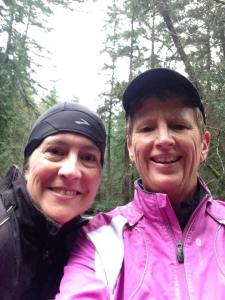 Cami and Pam at Whatcom Falls